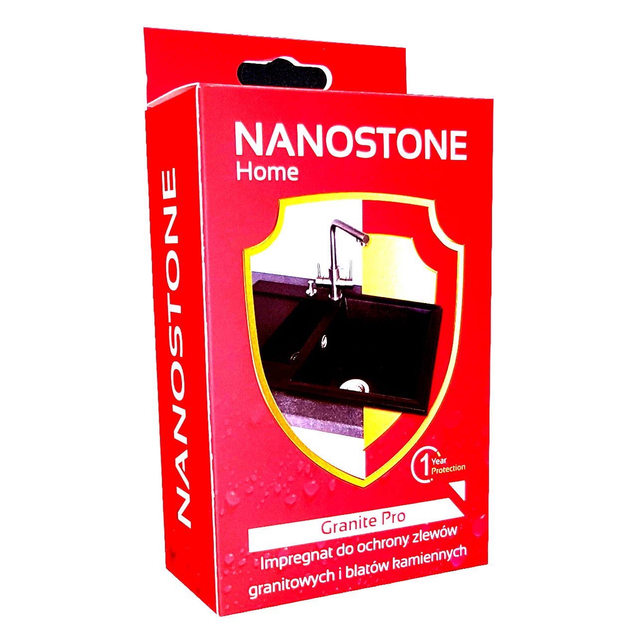 NANOSTONE HOME GRANITE PRO Impregnat zlewów granitowych i blatów kamiennych 60 ml - Nanobiz zdjęcie 1