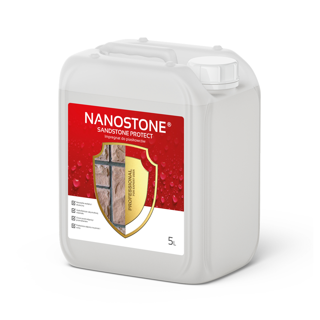 NANOSTONE SANDSTONE - Impregnat do piaskowca 5 L - Nanobiz zdjęcie 1