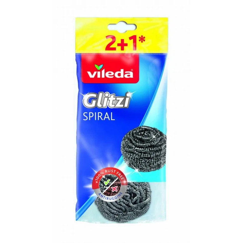 Zmywak druciak kuchenny do szorowania Vileda 3 szt zdjęcie 1
