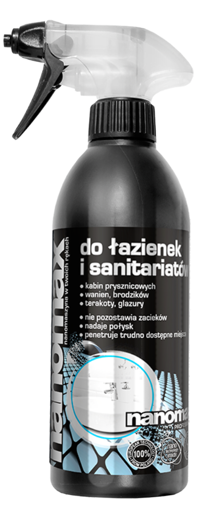 nanomax® do łazienek i sanitariatów  0,5 L
