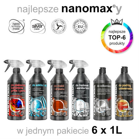 nanomax® zestaw  TOP 6 produktów