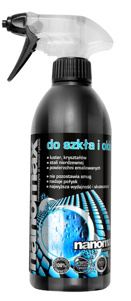 nanomax® do szkła i okien 0,5L