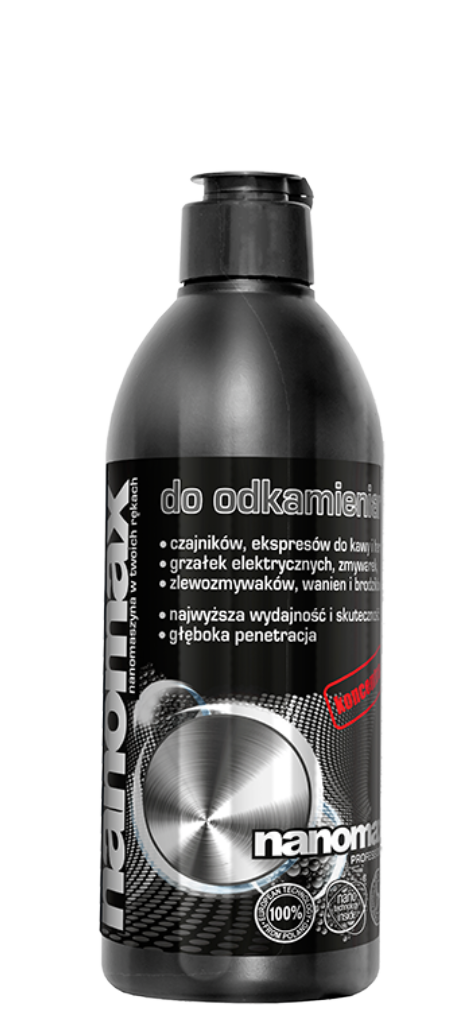 nanomax® do odkamieniania 0,5 L Koncentrat